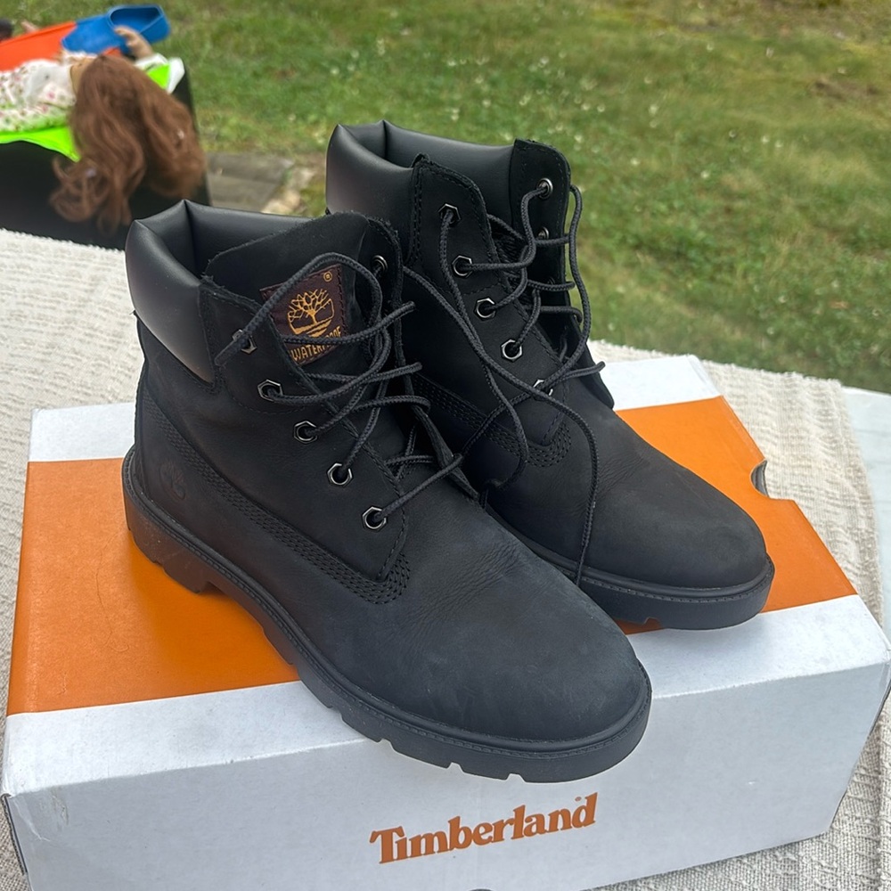 Black Nubuck Waterproof Timberland Boot